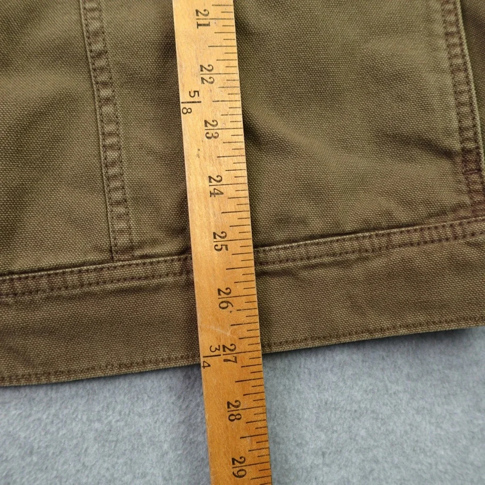 Banana Republic Jacket Mens XL Olive Brown Heritage‎ Canvas Trucker Workwear